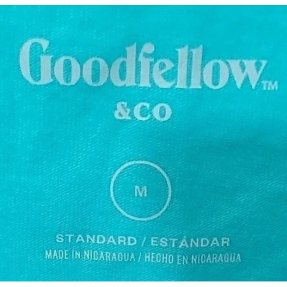 Goodfellow & Co Mens Turquoise Aqua Blue Sleeveless Tank Top Shirt Size M - Picture 2 of 3